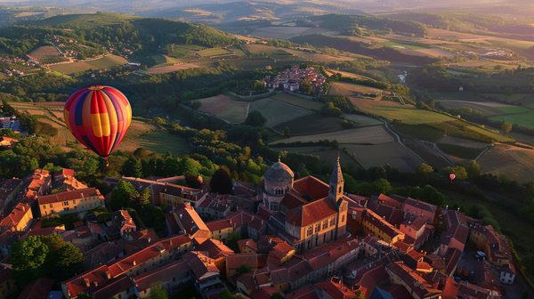 Découvrez des vols en montgolfière inoubliables au puy-en-velay